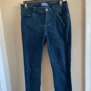 Old Navy Dark Teal comfy suede pants.